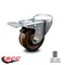 Service Caster 3 Inch High Temp Phenolic Wheel Bolt Hole Caster with Total Lock Brake SCC SCC-BHTTL20S314-PHRHT - alternate 1